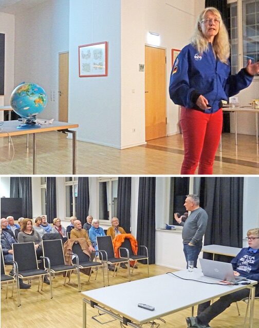 3. Vortragsabend des HKV: Stratosphärenflug, Exoplaneten / Rückenprobleme